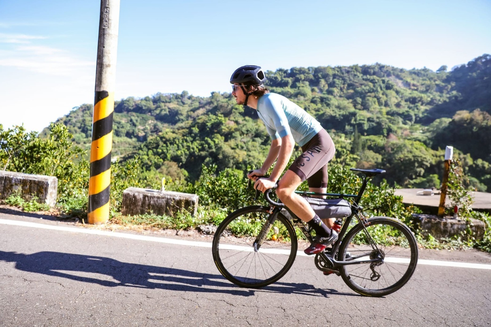 The useful skills for hill climbing on a road bike