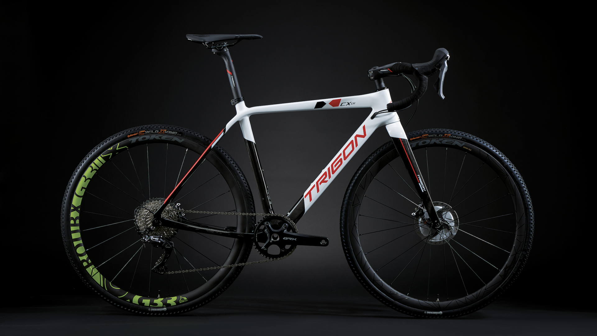 Trigon Cyclo Cross Bike - CX01 White